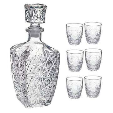 Bormioli Rocco Dedalo 7 Piece Liqueur Glass Set