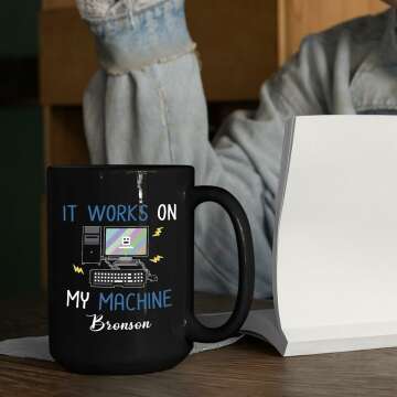 Custom Coffee Mug for Tech Professionals - Unique Gift