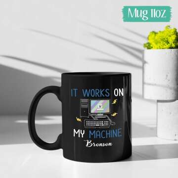 Custom Coffee Mug for Tech Professionals - Unique Gift