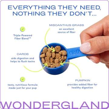 Native Pet WonderGland - Dog Anal Gland Treatment Using Fiber for Dogs - Prevent Scooting for Dogs Anal Gland Supplement Including Dog Gut Health Probiotics for Anal Gland Support - 30 Scoops