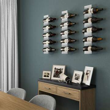 Alex Wine Rack Wall Mounted