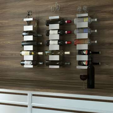 Alex Wine Rack Wall Mounted