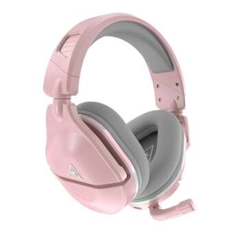 Turtle Beach Stealth 600 Gen 2 MAX Wireless Multiplatform Amplified Gaming Headset for Xbox Series X|S, Xbox One, PS5, PS4, Nintendo Switch, PC and Mac with 48+ Hour Battery – Pink