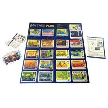 Science Ninjas Valence Plus Card Game for Kids – Fun Science Games to Learn Molecules and Elements – Valence Card Game - Chemistry Games to Break Down Your Opponents' Molecules -Educational Game