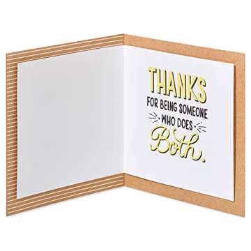 American Greetings Thank You Card (Day Better)