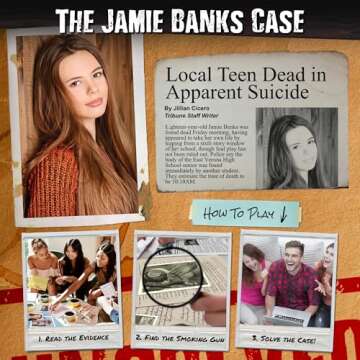 Unsolved Case Files | Banks, Jamie - Cold Case Murder Mystery Game | Can You Solve The Crime?