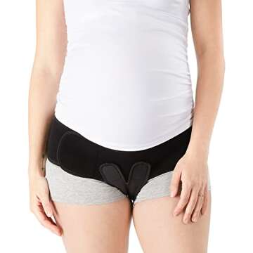 Belly Bandit V-Sling Pelvic Support Band - Maternity Belt that Helps with Pelvic Pain Relief During Pregnancy - Easily adjustable for Maximum Support, XS-M