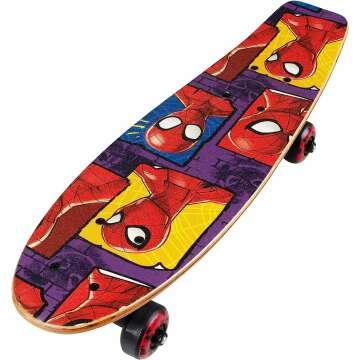 Ultimate Spider-Man 21" Kids Cruiser Skateboard