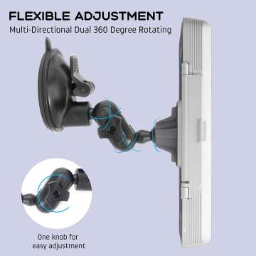 Oceavity Shower Phone Holder Rotating Suction Cup