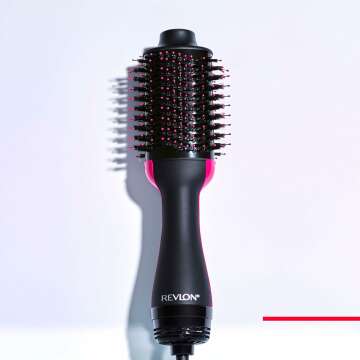 REVLON Volumizer Hair Dryer & Brush 1.0 in Black