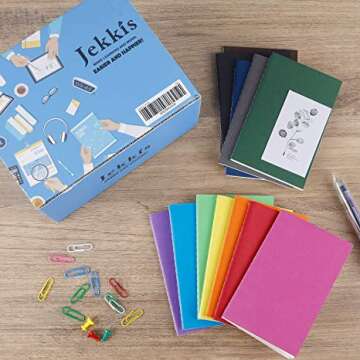 Colorful Pocket Notebooks