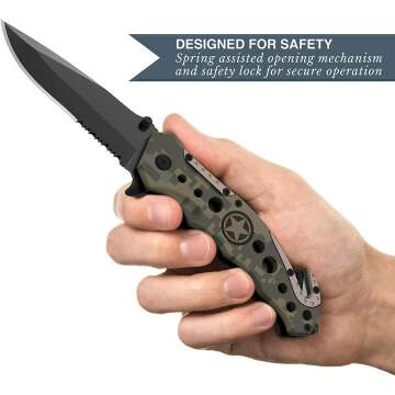 Swiss Safe Tactical Knife