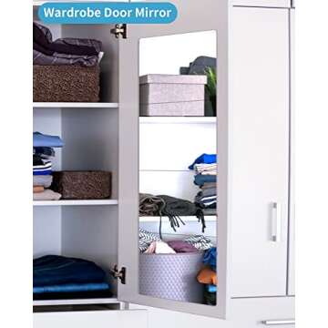 Shatterproof Wall Mirror Full Length for Bedroom, Plexiglass Gym Mirrors For Home, Extra Thick: 0.12 inch, 12 x 12 inch x 4 Pcs, Workout Mirrors Safe for Kids, Over The Door, Long Wall Mounted