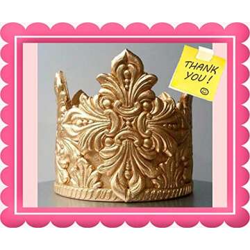 GOLD HIGHLIGHTER DUST (7 GRAMS) (7 grams Net. container) Cake, Topper by Oh! Sweet Art Corp