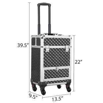 Chic Makeup Trolley Case