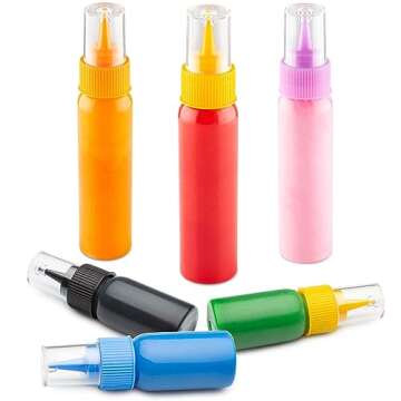 Free Hand Writer Bottles - 6 Squeeze Bottles for Baking