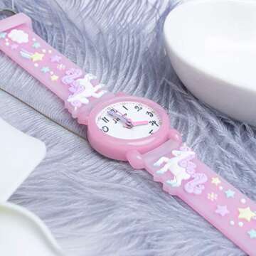 Dodosky Unicorn Gifts for 3 4 5 6 7 Year Old Girls, Watch for Kids Gifts Toys for 3 4 5 6 7 Year Old Girls