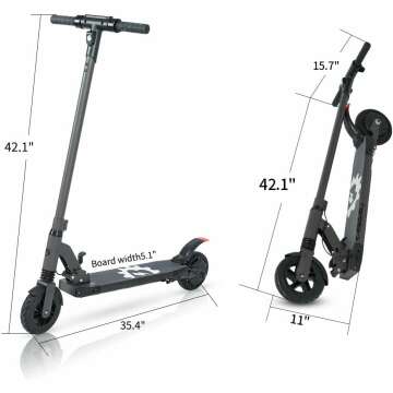 Portable High Performance Electric Scooter for Adults