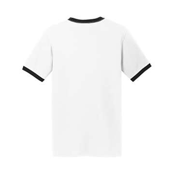 zerogravitee Vote for Pedro Short Sleeve Ringer T-Shirt - Large White