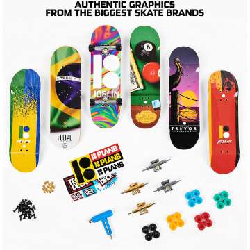 TECH DECK Fingerboard Bonus Pack Collection for Kids