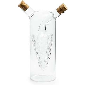 Fox Run 7050 Vinegar Bottle - Stylish Glass Dispenser