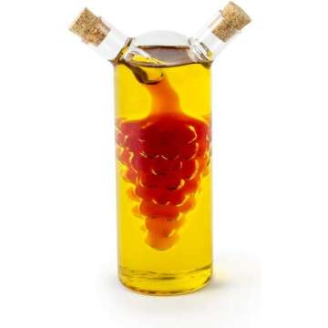 Fox Run 7050 Vinegar Bottle - Stylish Glass Dispenser