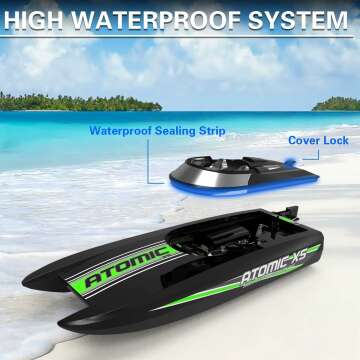 Fast RC Boat for Pools & Lakes Gift Idea