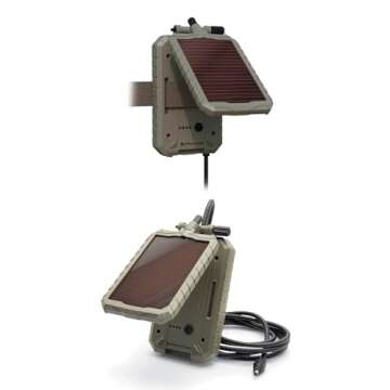 Durable Stealth Cam Solar Battery Pack for Trail Cameras