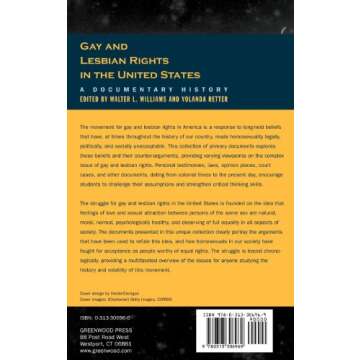 Gay and Lesbian Rights in the United States: A Documentary History (Primary Documents in American History and Contemporary Issues)