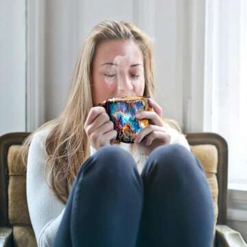 Colorful Mineral Crystal Coffee Mugs - Unique Design