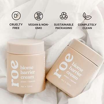 Roe Wellness- Baby Cream Lotion Ointment | Full Body Biome Barrier Cream | Clean Ingredients, Dry Skin, Itch Relief, Moisturizing, All Over Cream Ointment | Toddlers & Kids