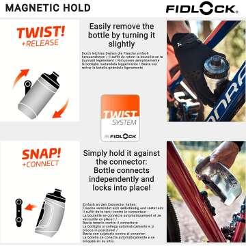 Fidlock TWIST 590 Magnetic Bike Water Bottle Holder