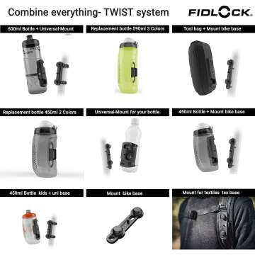 Fidlock TWIST 590 Magnetic Bike Water Bottle Holder