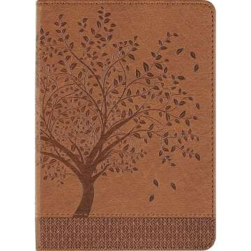 Tree of Life Artisan Journal - Eco-Friendly Vegan Leather Notebook