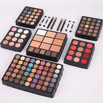 UNIFULL 132-Color Makeup Kit for Women & Teens