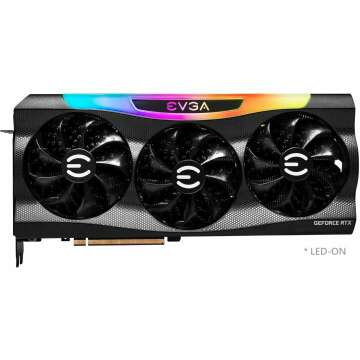 EVGA GeForce RTX 3090 Ti FTW3 Ultra Gaming, 24G-P5-4985-KR, 24GB GDDR6X, iCX3, ARGB LED, Backplate, Free eLeash