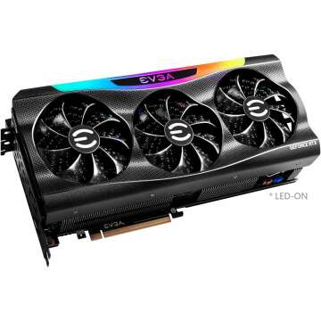 EVGA GeForce RTX 3090 Ti FTW3 Ultra Gaming, 24G-P5-4985-KR, 24GB GDDR6X, iCX3, ARGB LED, Backplate, Free eLeash