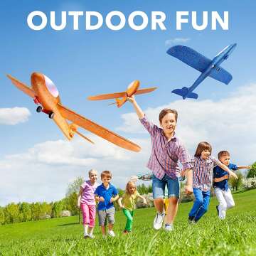 Outdoor LED Glider Planes