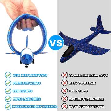 Outdoor LED Glider Planes