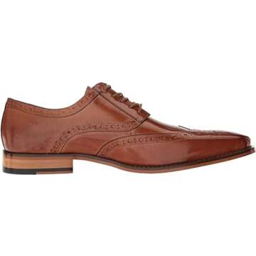 Stacy Adams Men's Tinsley-Wingtip Oxford, Tan, 9