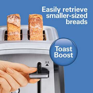 Hamilton Beach Extra-Wide Slot Toaster - Stainless Steel