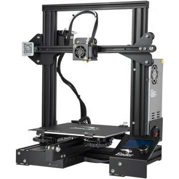 Official Creality Ender 3 3D Printer Fully Open Source with Resume Printing Function DIY 3D Printers Printing Size 8.66x8.66x9.84 inch