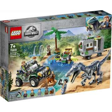 🦖 LEGO Jurassic World Baryonyx Face Off: Treasure Hunt 75935 Set