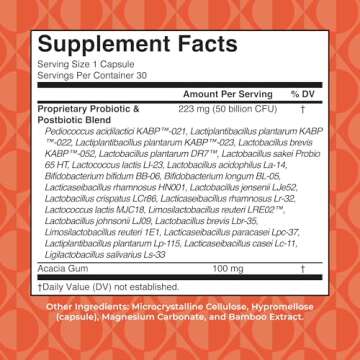 MaryRuth Organics 3-in-1 Daily Health Probiotics for Women | Clinically Tested | Hormone Support & Gut Health Supplement for Women | Supplement for Women | 50 Billion CFU | Allergen Free | 30 ct