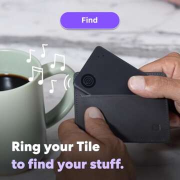 Tile Slim 2024 - Wallet Finder and Bluetooth Tracker