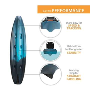 Lifetime Fishing Kayak, Yukon Angler 116