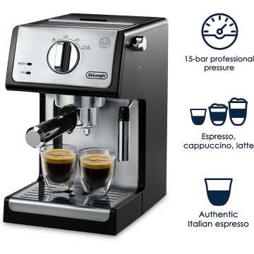 De'Longhi Espresso & Cappuccino Machine