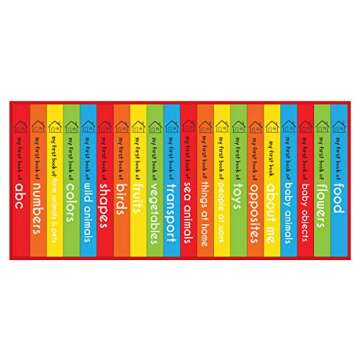 My First Complete Learning Library: Boxset of 20 Board Books Gift Set for Kids (Horizontal Design)