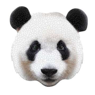 Madd Capp Puzzles - I AM Panda - 550 Pieces - Animal Shaped Jigsaw Puzzle