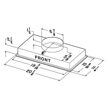 Broan-NuTone Elite Range Hood Insert with Light